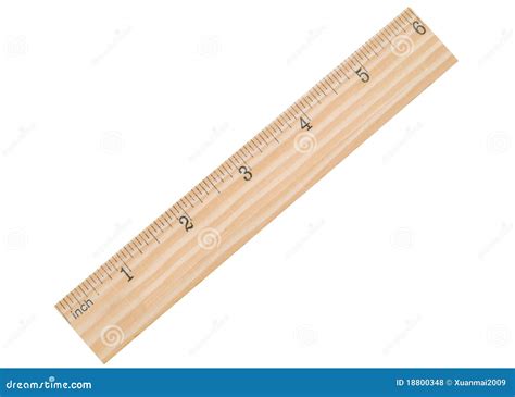 A Six Inch Ruler Stock Photo Image Of Number Tool Measurement 18800348