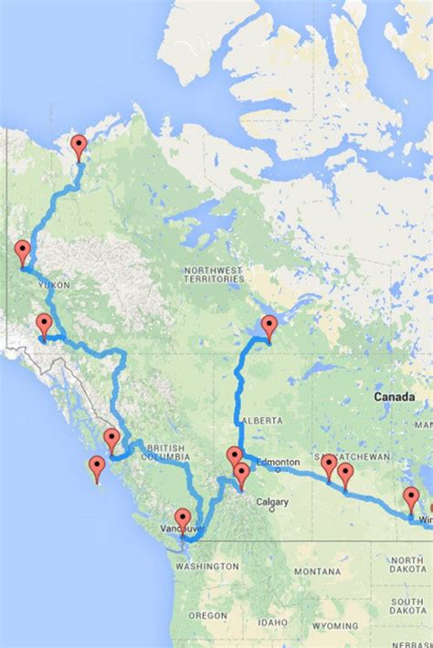 The Ultimate Canadian Road Trip As Determined By An Algorithm Road
