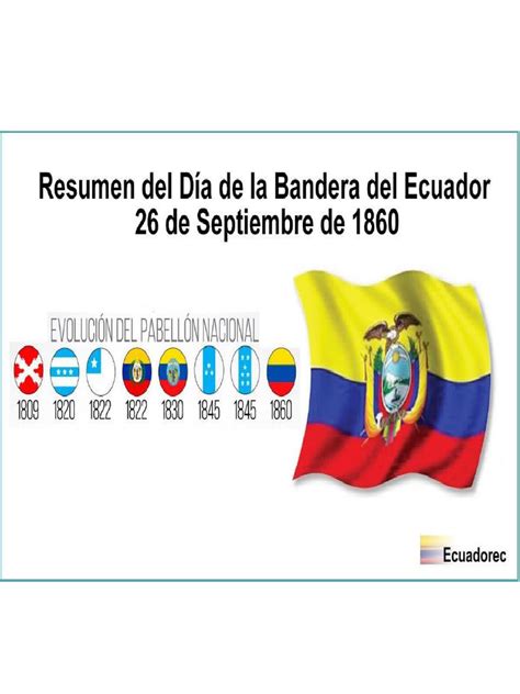 Historia De La Bandera Del Ecuador Pdf América Del Sur Comunidad Andina