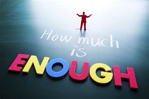 Sermon: How Much is Enough?
