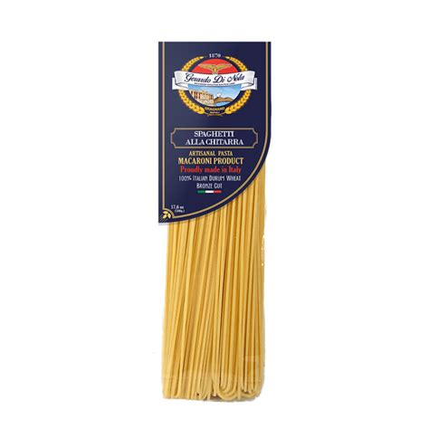 Gerardo Di Nola Spaghetti Alla Chitarra Pasta 16 Oz Supermarket Italy