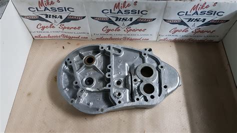 Nos Bsa B25 B50 Triumph Inner Timing Cover 71 2545 Cast 71 2244 Mikes Classic Cycle Spares