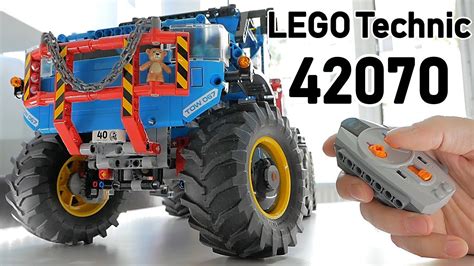 Lego Technic 42070 Review Lego Rc 6x6 All Terrain Tow Truck Lego