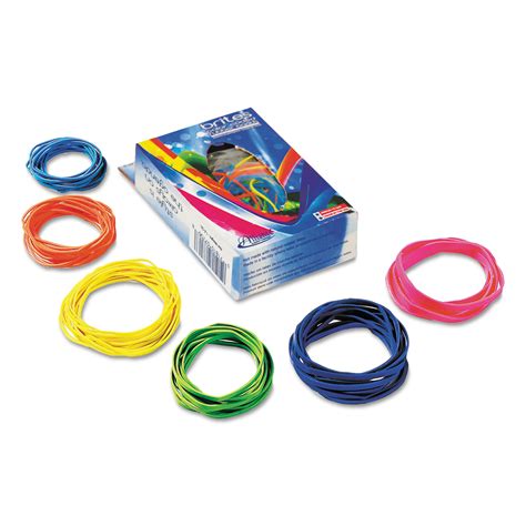 Brites Pic Pac Rubber Bands Size 54 Assorted 004 Gauge Assorted