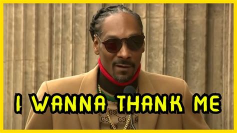 Snoop Dogg I Wanna Thank Me Subtitles On Screen Motivational
