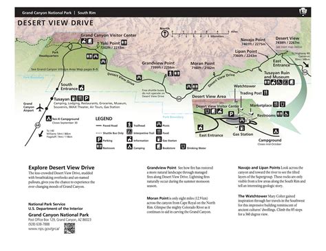 Grand Canyon Map Alltrips