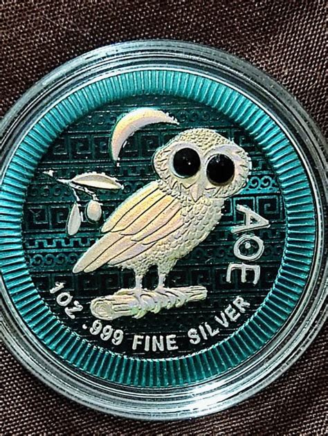 Niue 2 Dollars 2020 Athena Owl 1 Oz 999 Catawiki