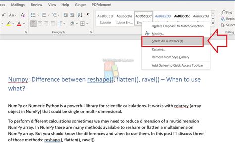 How To Delete Multiple Paragraphs In Ms Word Mywindowshub