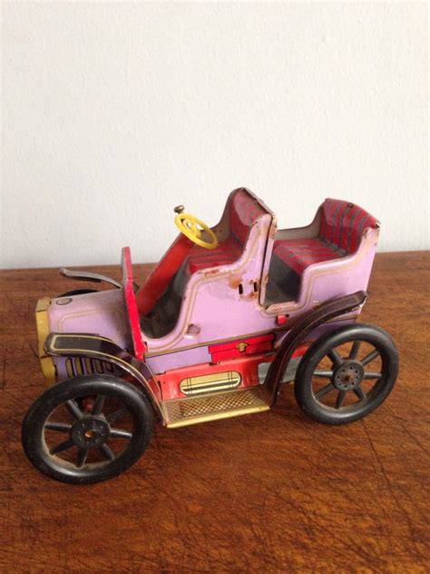 Aunque lo hace de una manera peculiar. Juguete Antiguo Carro De Lámina Japonés - $ 1,000.00 en ...