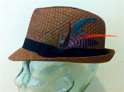 Feather Fedora Hat