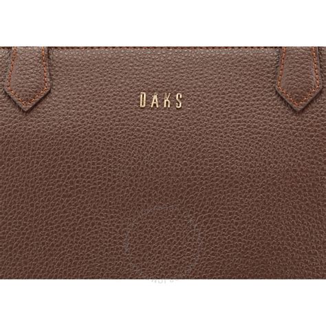 Daks Ladies Charles Leather Shoulder Bag Whaw19094 Db 9f 5060509613526 Handbags Daks Jomashop