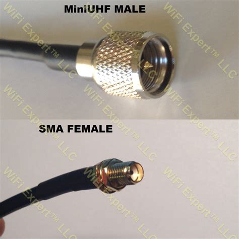 Rg Mini Uhf Male To Sma Female Coaxial Rf Pigtail Cable Rf Coaxial
