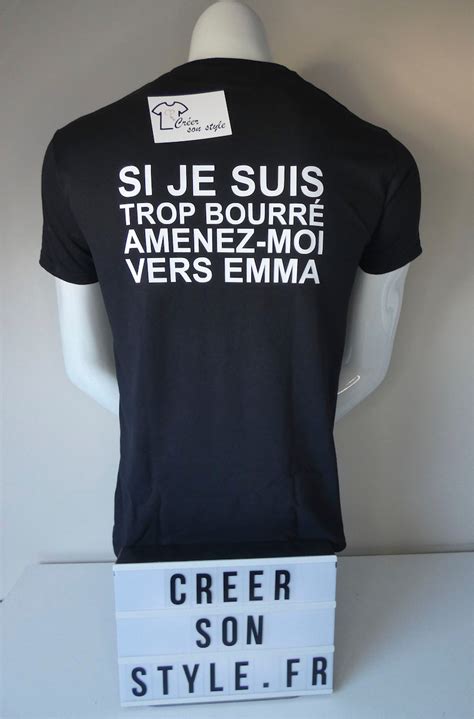 Duo Tee Shirt Personnalisé Pour Couple Si Je Suis Trop Etsy France