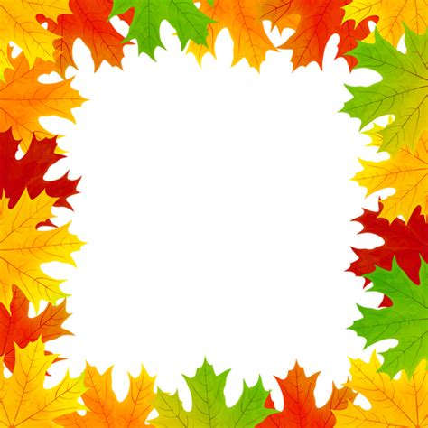 Fall Leaves Border Frame Png Clip Art Image Gallery Yopriceville