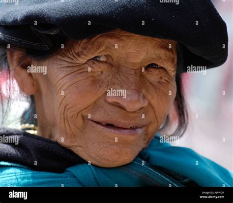 Wizened Old Woman Stock Photo Alamy