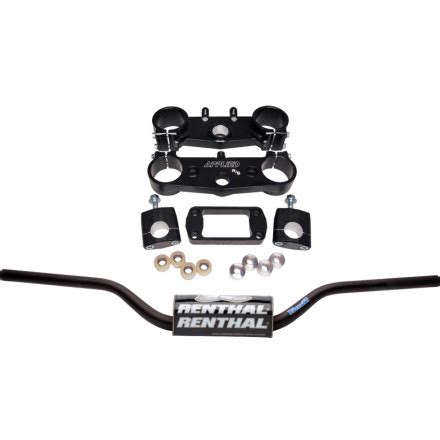 Fast, free shipping for applied factory r/s triple clamp set with oversized bar mounts & applied with orders over $79! Applied Factory R/S Triple Clamp Set / Renthal Fat Bar ...