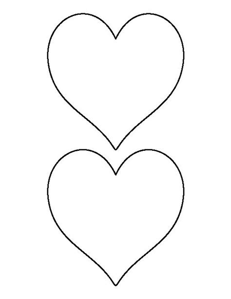 Best 25 Heart Template Ideas On Pinterest Diy Valentine