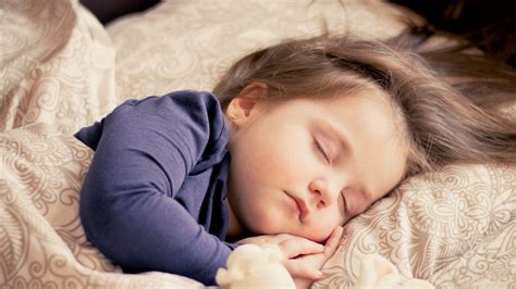 Cute Baby Girl Is Sleeping On Bed Wearing Blue Dress K HD Cute Wallpapers HD Wallpapers ID