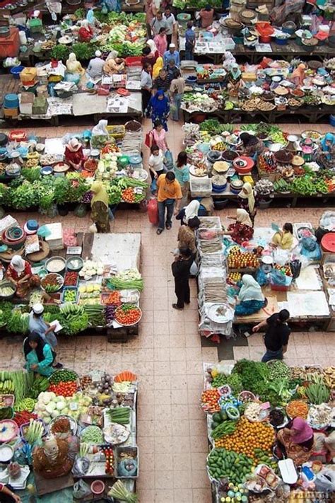 Jom jalan jalan di kelantan pasar pagi di dataran tok guru medan ilmu episod 1. Pasar Siti Khadijah, Kota Bharu, Kelantan | Kelantan ...