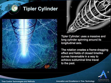Tipler Cylinder Time Travel Prophecy