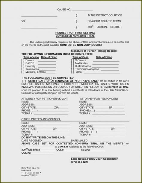 If you're thinking about getting divorced in texas, or are already in the midst of a divorce, empower yourself with the information you need. Texas Divorce Decree Forms Free - Template 2 : Resume Examples #GX3GwAw3xb