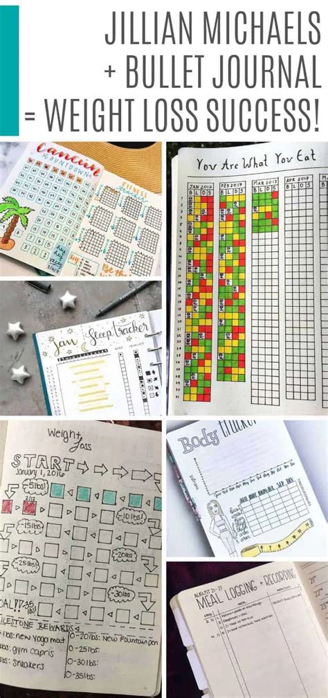 Weight Loss Bullet Journal Ideas To Help You Slim Down With Tips From