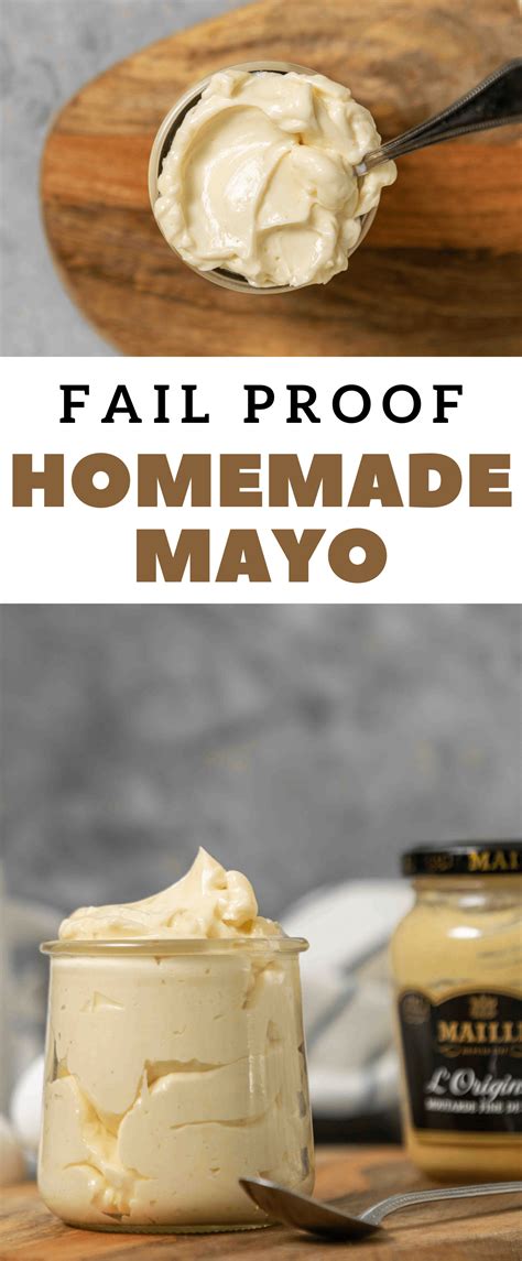 Fail Proof Homemade Mayonnaise In The Food Processor Recipe In 2022