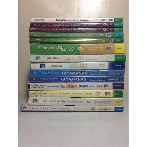 Grade 9 Books K To 12 Shopee Philippines