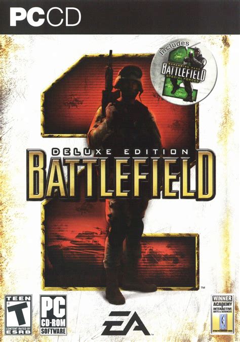 Battlefield 2 Deluxe Edition 2006 Windows Box Cover Art
