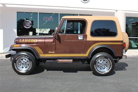 1985 Jeep Cj 7 Laredo 4wd Stock P1301 For Sale Near Scottsdale Az