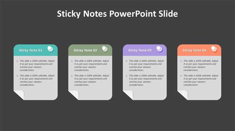 Sticky Notes Powerpoint Slide Sticky Notes Powerpoint Template