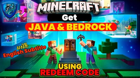 HOW TO GET MINECRAFT FOR PC Java Bedrock English Subtitle Using Redeem Code Hindi