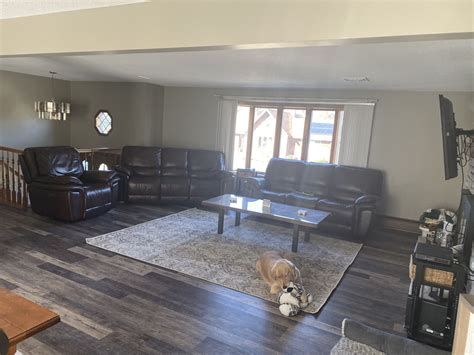 Lifeproof Seasoned Wood Floor | Formal dining room decor, Living room