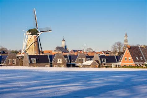 Dutch Winter Landscape Near The Village Of Ootmarsum The Netherlands