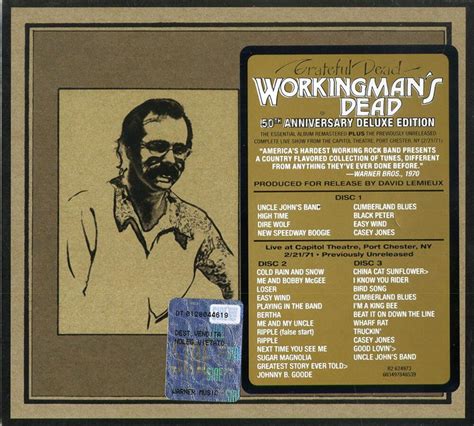Grateful Dead Workingmans Dead 50th Anniversary Deluxe Edition