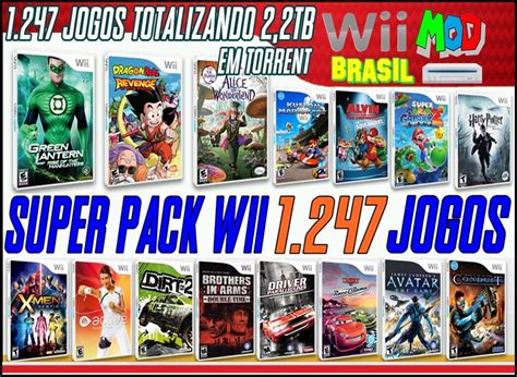 Wii Mod Brasil Super Pack Wii Com Jogos Para Download Em Torrent