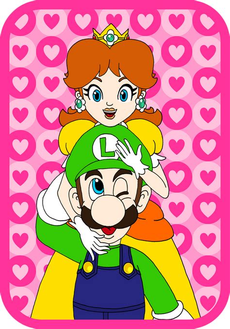 Luigi And Daisy Valentine S Day By Rafaelmartins On Deviantart