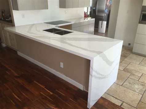 Beautiful Kitchen Done With Brittanica Cambria Quartz Edge Detail Is