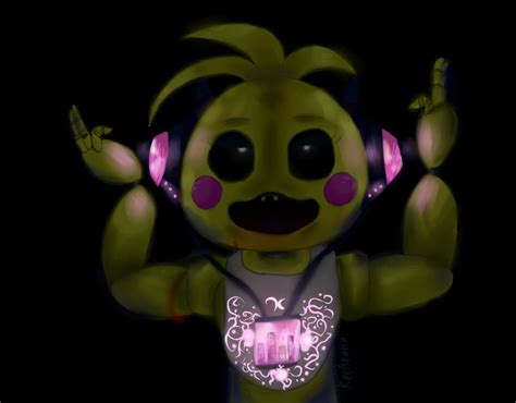 Fnaf2 Toy Chica By Maiku Arevir On Deviantart Wtf Face Five Nights At Freddy S Fnaf