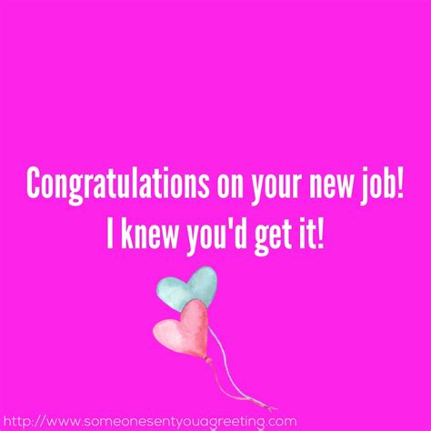 Keep up the fire in your belly and i will be sending you congratulatory wishes every now and then. Congratulations on a New Job Messages and Wishes - Someone ...