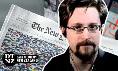 Nyt Busted For Spreading Snowden Fake News Then Stealth Editing Daily Telegraph Nz