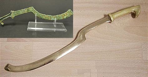 Khopesh Sword Symbolic Weapon Of The Pharaohs And Emblem Of Egyptian