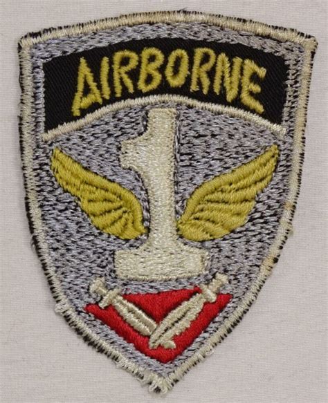 Wwii Theater Made First Allied Airborne Army Patch Griffin Militaria