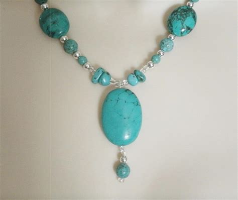 Turquoise Necklace Southwestern Jewelry Southwest Jewelry Etsy