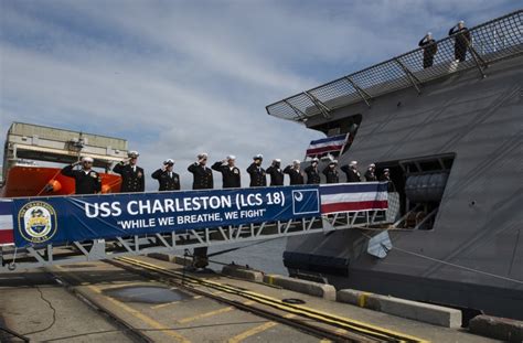 Video Uss Charleston Navys 16th Littoral Combat Ship Is