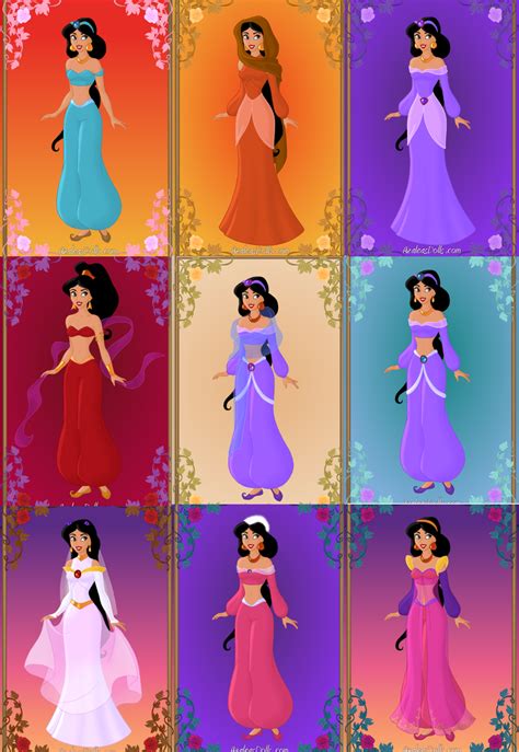 Princess Jasmine Disney Princess Dresses Disney Princess Dress Up