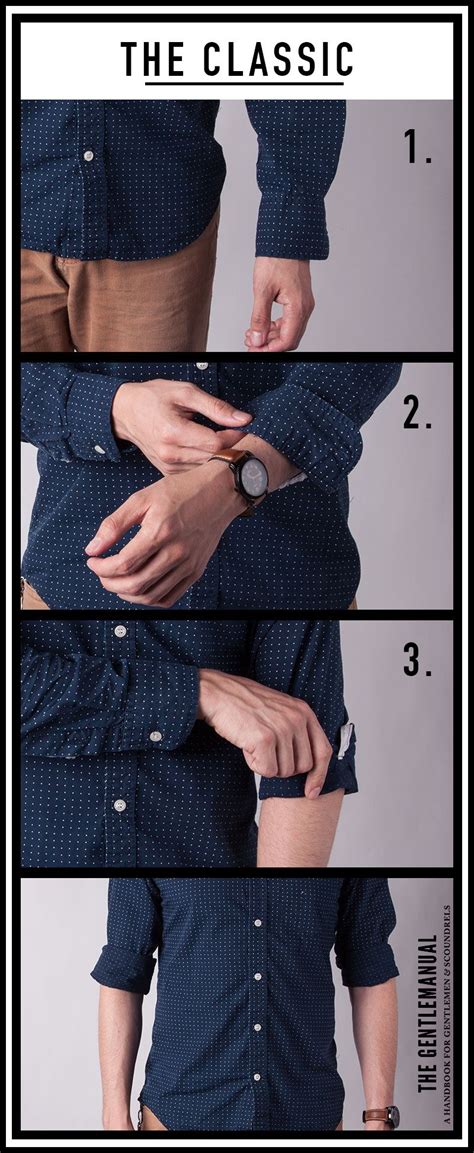 How To Roll Up Your Sleeves The Right Way The Gentlemanual Outwear