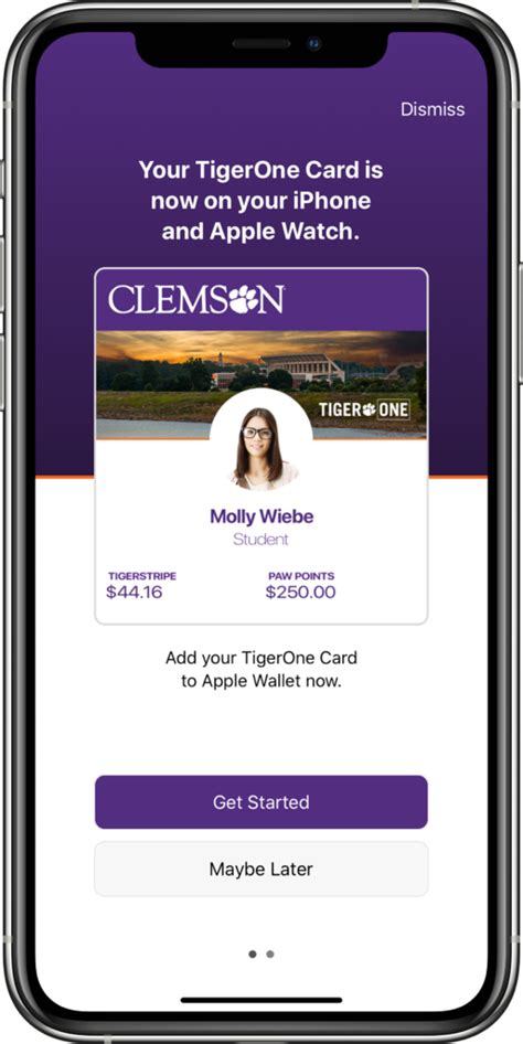 We did not find results for: Bringing Clemson's TigerOne card to the iPhone and Watch ...