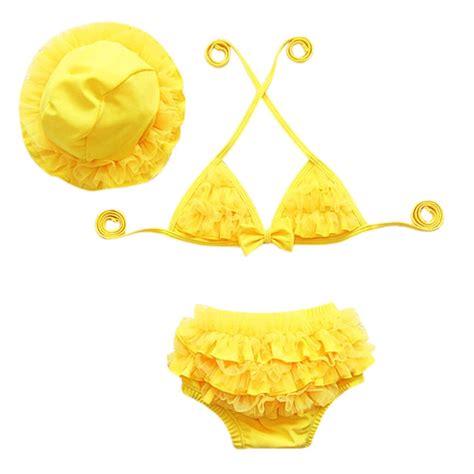 Children Swimwear For Girls Polyester Two Piece Swimsuit Bathing Suit