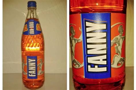 Someones At It This Fanny Glass Bottle Of Irn Bru Is On Sale For £1700 On Ebay Glasgow Live